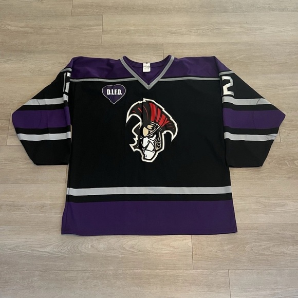 2017 AHL Binghamton Senators Authentic Game Worn Hockey Jersey - Picture 1 of 7
